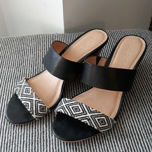 LAST CHANCE 12/31! Loft | Woven Slide Wedges